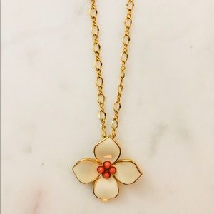 J. Crew Flower Necklace